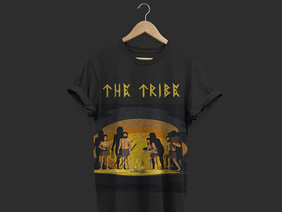 Tribe T-shirt branding design flat illustration illustrations shirt design shirtdesign shirts tees tribe typography vector