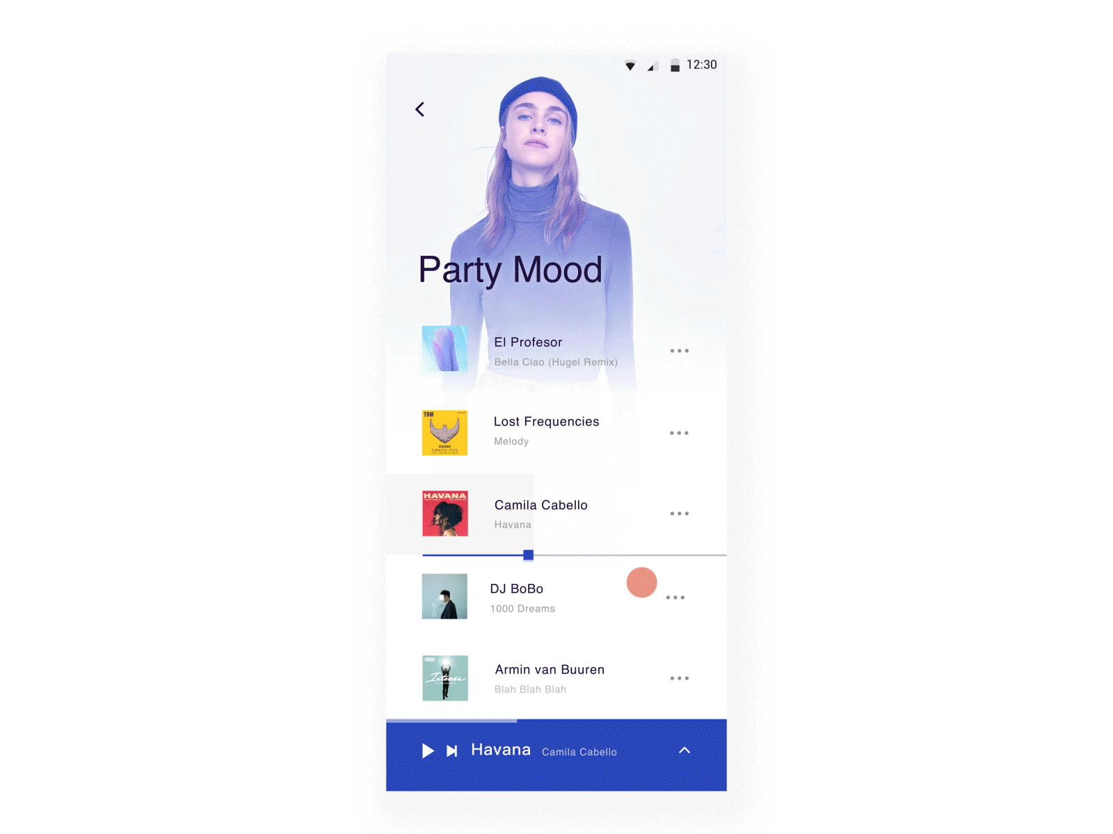 Music Animation animation app ui