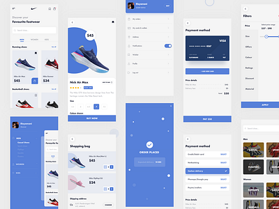 Nike app redesign