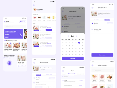 Delivery app adobe xd dailyui delivery app delivery service design dribbble illustration interaction ios landing page design logo saas design saas landing page saas website typography uidesign uidesignpatterns webapp design webdesign website design