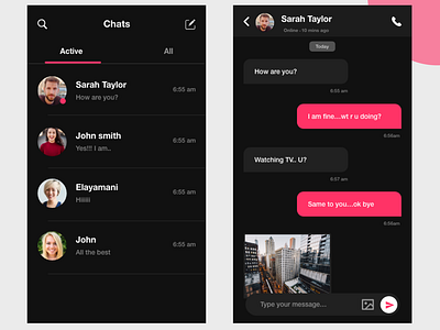 DailyUI 013 - Direct messaging