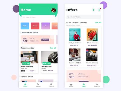 DailyUI 036 - Offers adobe xd android app dailyui design dribbble ecommerce flat interaction ios minimal offers typography ui ui ux design uidesign uidesignpatterns userinterface ux uxdesign vector