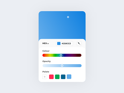 DailyUI 060 - colour picker adobe xd android app color colour palette colour picker dailyui dailyui 060 dailyuichallenge design dribbble illustration ios picker typography ui uidesignpatterns ux