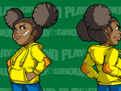 Playground Melinda Character Design