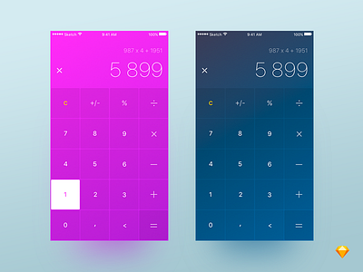 004/100 Calculator (free sketch file)