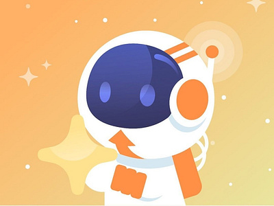 Dropi Spaceman astronaut dropi galaxy illustration nasa spaceman