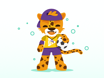 Arnoldo, Sports Play Mascot art barba rosa brand cali colombia design graphic design graphicdesign mascot sports tiger