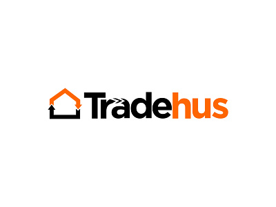 Tradehus art branding design flat illustrator logo minimal product design vector website