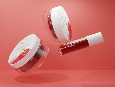 HAUR SKIN Cosmetic Kit branding product design