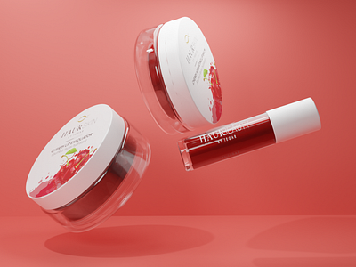 HAUR SKIN Cosmetic Kit branding product design