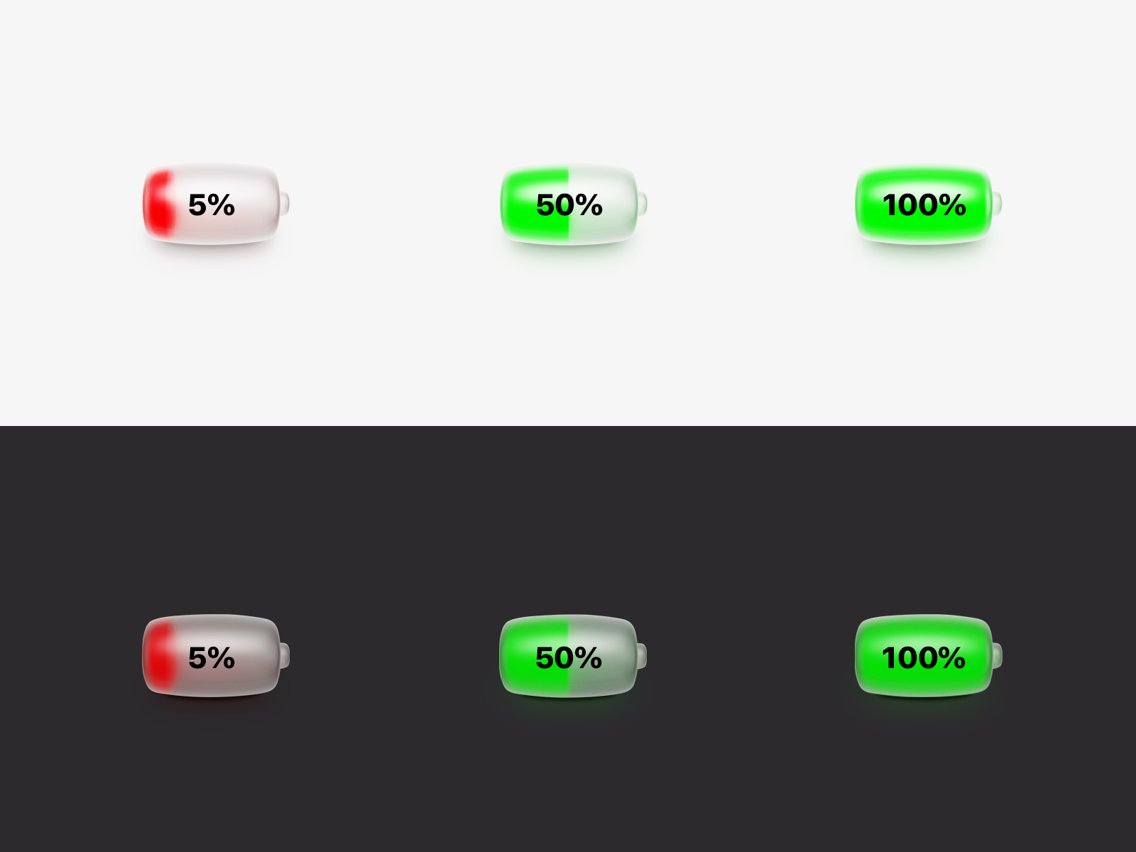 macOS Big Sur Battery Icon by Lucas Haas on Dribbble
