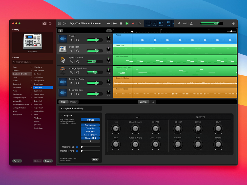 Garageband designs themes templates and downloadable graphic elements