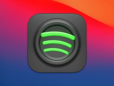 Spotify for Big Sur - Update app big sur icon spotify ui