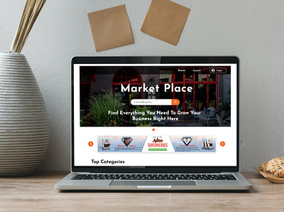 Market Place Website Mockup Design adobe xd mockup for website web design trends 2020 web designer website design