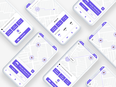 Bike Rider App & Mapp UI Kit adobe xd bike riding app bike tracing app map design map ui kit mobile app mobile app design mobile mockups ui ux uiux