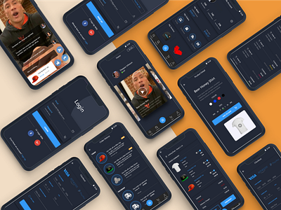 Online Shopping Mobile App | Black Theme