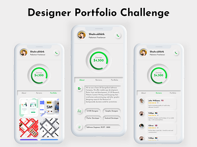 Designer Portfolio UI Kit