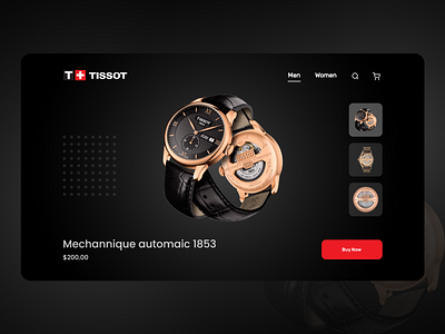 Men's Hand Watches Landing Page UI Kit adobexd fashion hand watches landing page men accessories mens mens fashion time watches uiux uiuxdesign uiuxdesigner watch