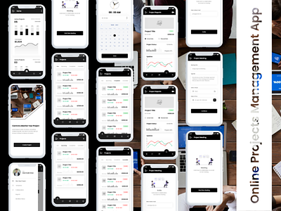 Online Project Management App UI Kit