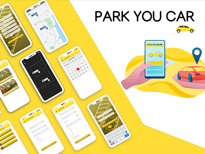 Parking App Design adobe xd android android app android app app ui ux axure rp axure rp 9 invisionapp mobile mobile app design mobile parking app parking app ui ux ui ux design