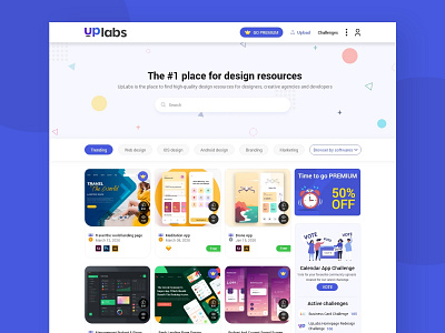 Uplabs  redesign