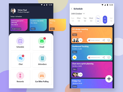 Management Tool 2019 trend adobe xd calendar debutshot dribbble shot internal project management tool meeting mobile ui product schedule task ui ux