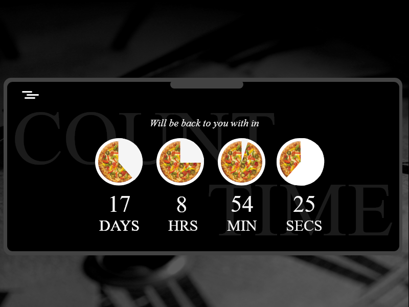 counter clock by anish jain on Dribbble