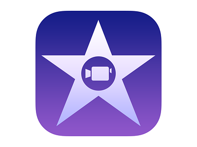 Apple iMovie for iOS App Icon (2013)