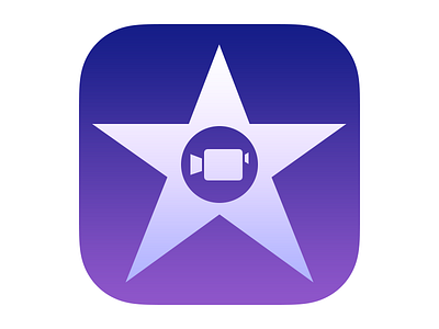 Apple iMovie for iOS App Icon (2013)