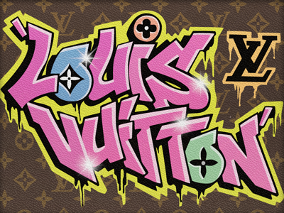 Skam for Louis Vuitton Toronto  Graffiti, Graffiti wallpaper