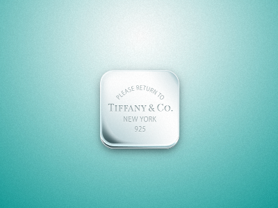 Tiffany's iOS Icon icon ios tiffanys