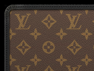 Louis Vuitton Monogram Macassar iOS Wallpaper