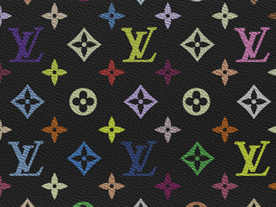 Louis Vuitton Monogram Multicolore by Robert Padbury on Dribbble