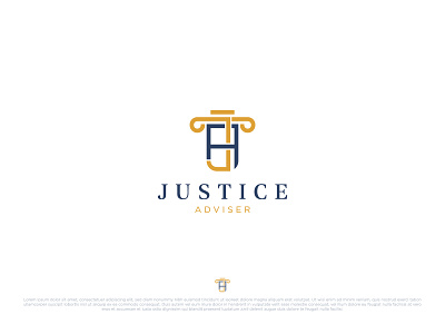 Minimal Logo Design "Justice Adviser"