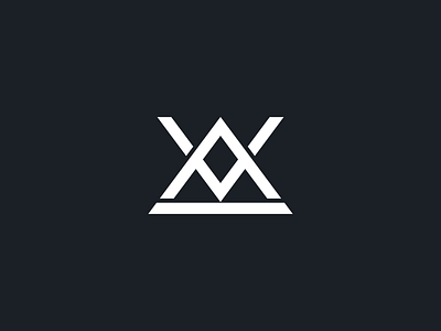AK Monogram a ak branding design flat icon illustrator k logo monogram typography vector