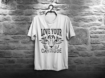 Cat lover T-Shirt cat cat face tshirt cat lover cat tshirt design flat lover tshirtdesign tshirts typography