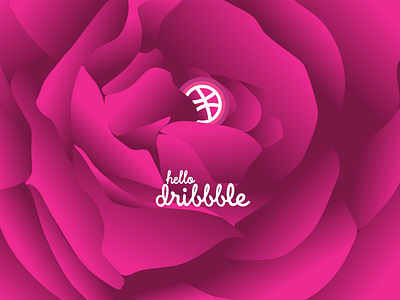 Hello dribble art branding design flat graphic artist graphic design illustration logo typography