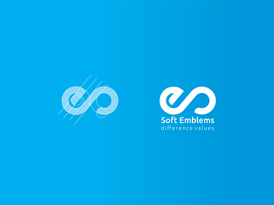 Soft Emblem Logo art art direction behance brand branding design dribbble flat graphic artist graphic design identity instagram logo concept logo design minimal minimalism se sketch soft emblems typography