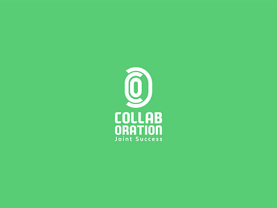 Collaboration art art direction brand branding collaboration design flag logo flat graphic design identity joint logo logo design minimal monogramme success typography