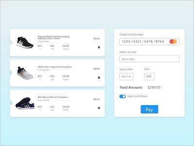 dailyui 2 creditcard checkout