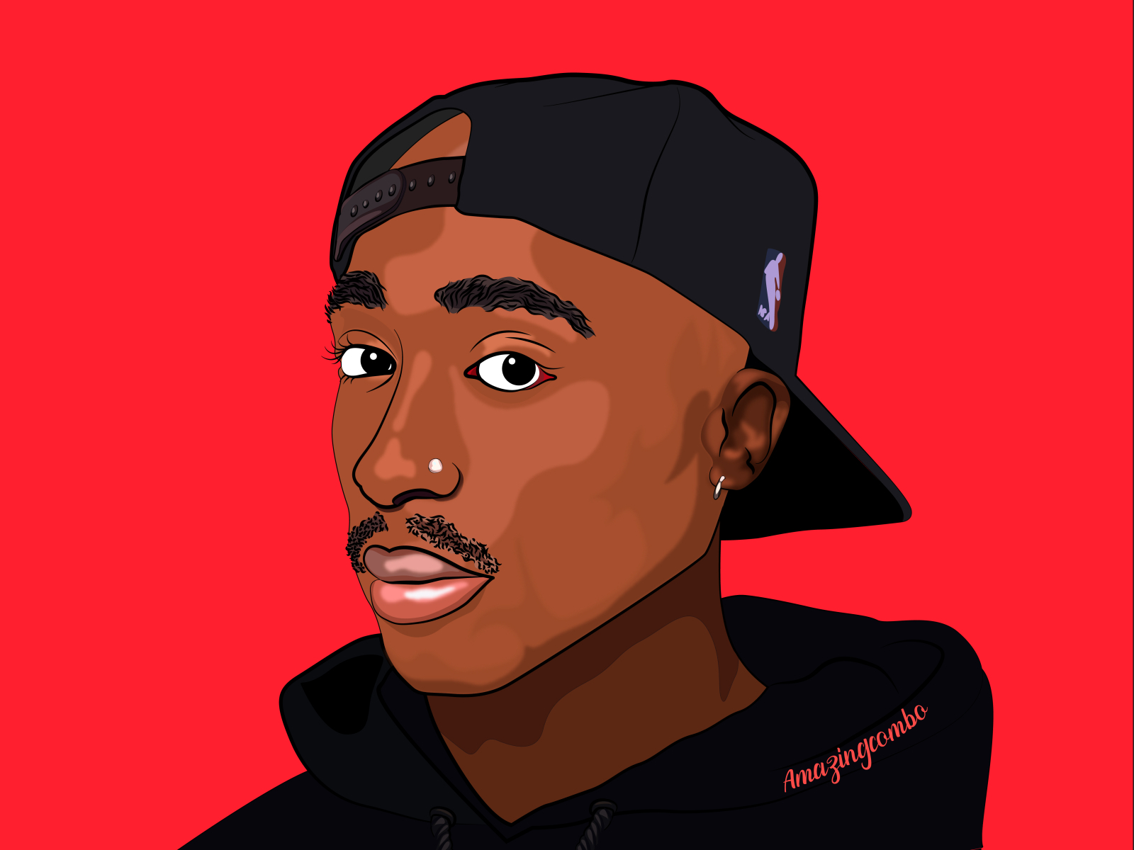 2pac by Awesomecombo on Dribbble