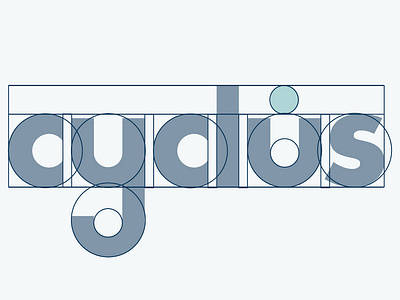 Logo Cyclus branding geometrical grid logo startup