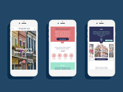 New Orleans Mobile Website