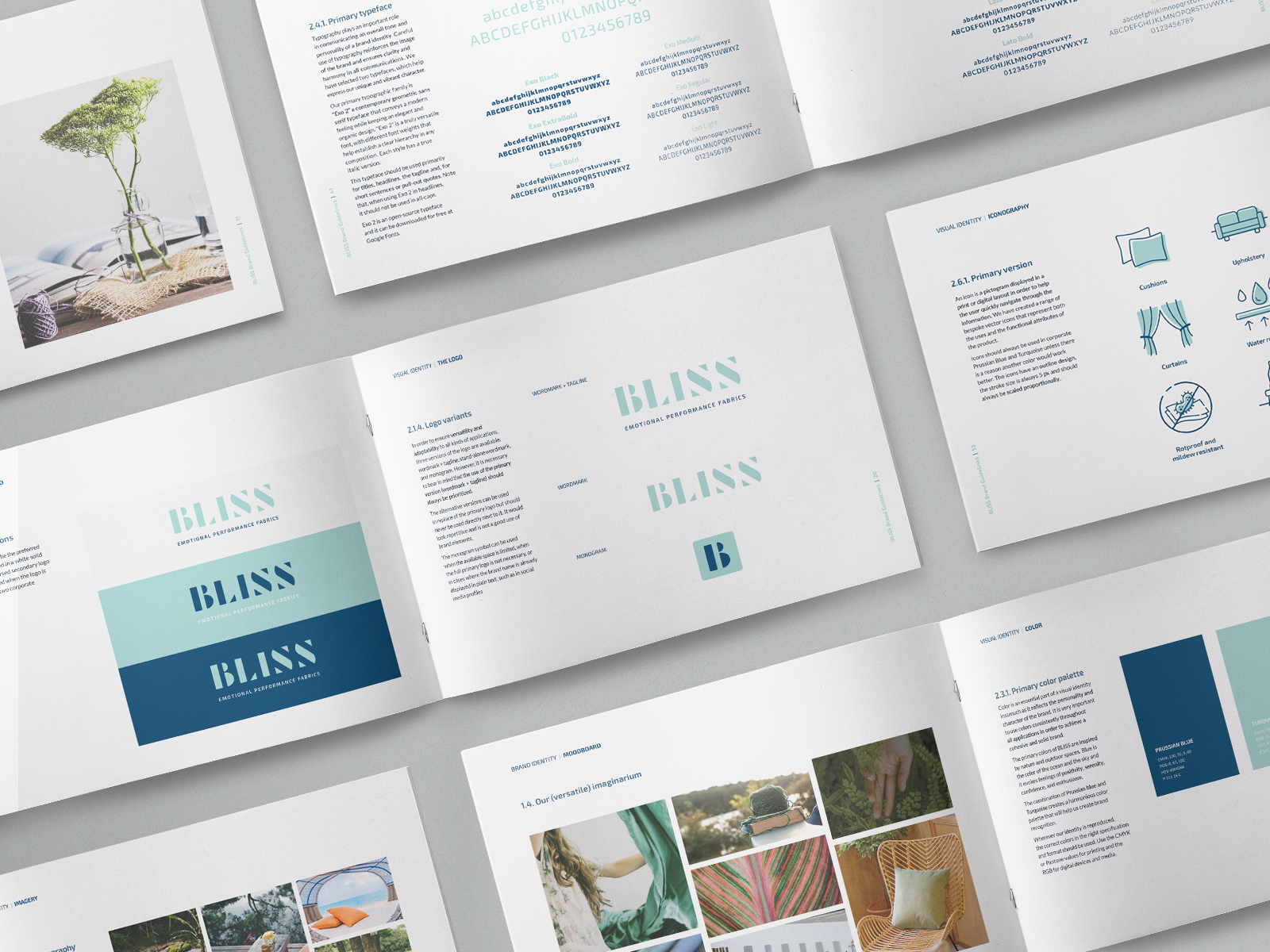 Bliss - Brand Guidelines By Aitana Barredo On Dribbble