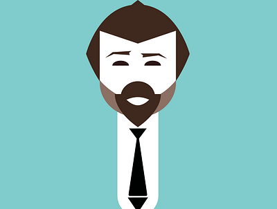 a MAN beard illustration man vector