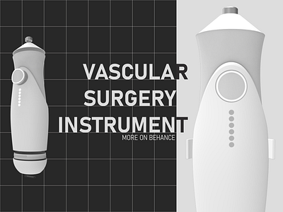 Vascular surgery instrument 3d bechance blow design industrial design medicine product design render surgery