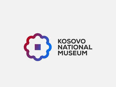 Kosovo National Museum - Brand Identity brand color design identity illustration logo museum social media ui ui ux virtual reality vr