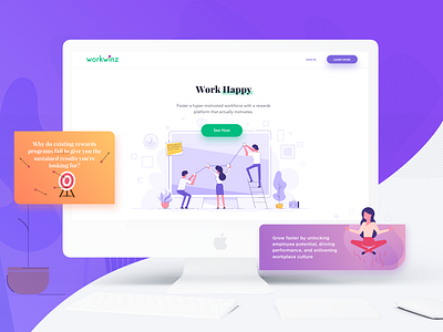 Rewarding platform barabaka clean concept design designer landing minimal motivation responsive reward space ui uidesign userexperience userinterface ux uxdesign web webdesign website