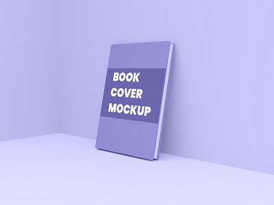 3D Rendering Photoshop Book Cover Mockup