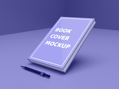 3D Rendering Photoshop Book Cover Mockup 3d branding catalog graphic design